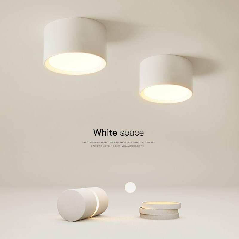 北欧阳台灯小吸顶灯led卧室灯简约现代客厅灯走廊过道灯具玄关灯