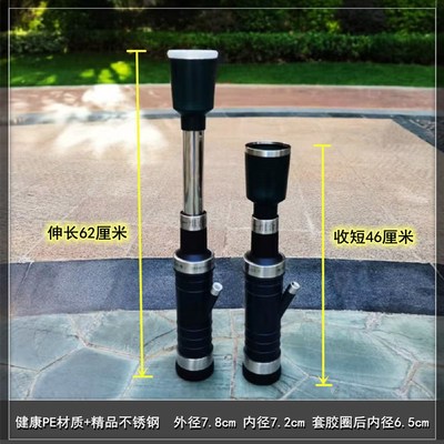云南不锈钢伸缩水烟筒云南烟斗烟袋非竹子水烟丝壶加厚过滤烟具