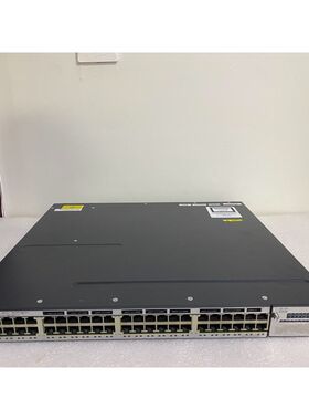 思科交换机 WS-3750X-48T-S 机器正常运行,测试