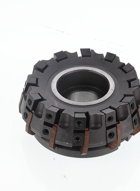 密齿75度MMgA精铣铣刀盘端面平面加密齿数铣刀盘可转位100/160/20