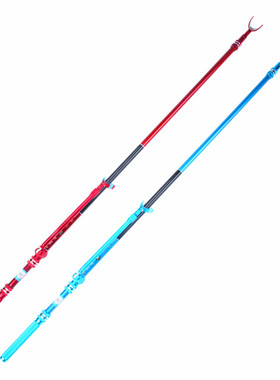 21米24米27米超轻超硬碳素炮台支架L架杆钓鱼支架钓箱钓椅炮台