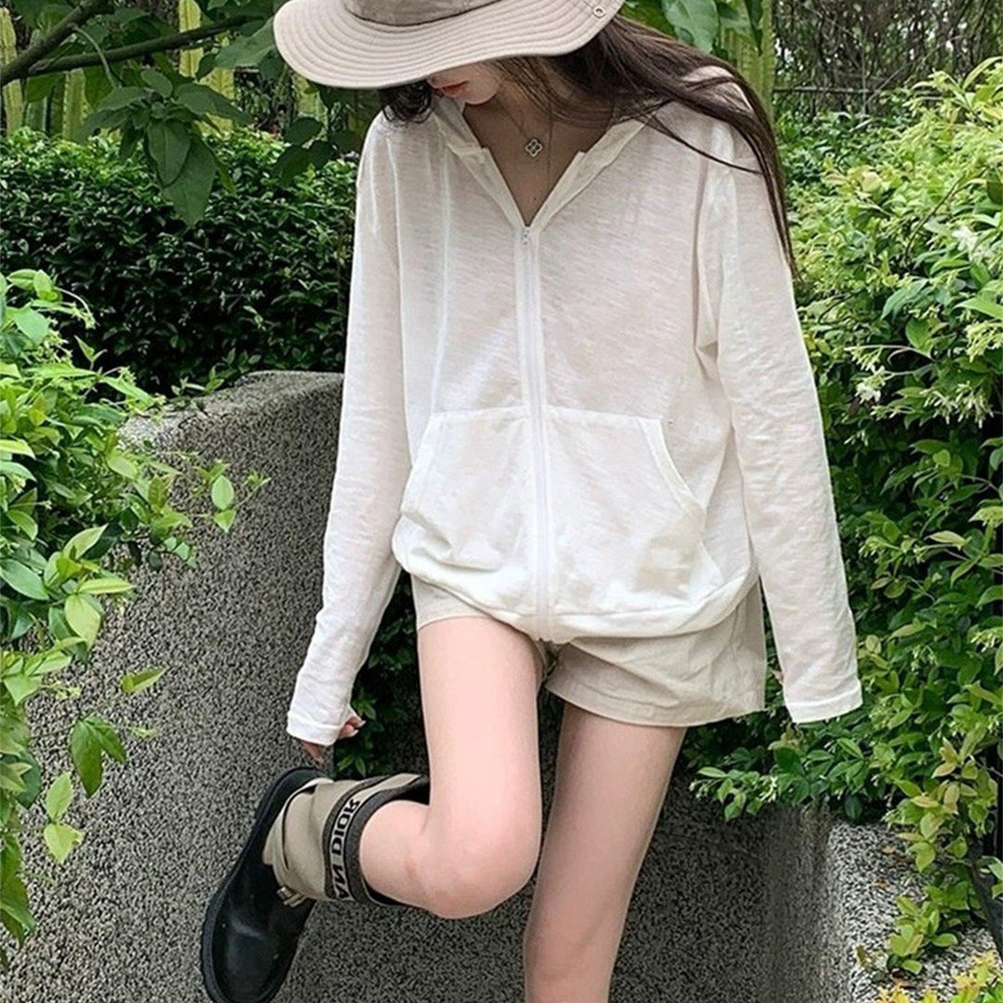 超仙松弛感防晒衣外套女图片