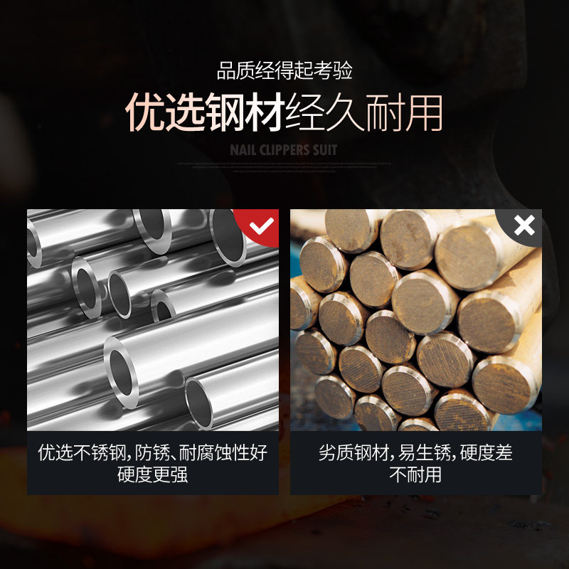 指甲刀套装甲沟专用单个装炎男士美甲家用修剪死皮修甲修脚钳工具