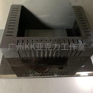 带延伸挡沙板亚克力鱼缸沙挡板底砂溢流三重入水口四方底滤包邮