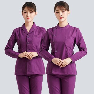 护士服两件式套装冬装长袖夏装短袖儿科手术口腔医生导医牙科工作