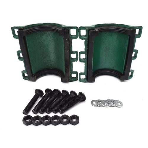 铸铁哈夫节抢修接哈夫节补漏器管道抱箍PE水管堵漏器DN50 100 110