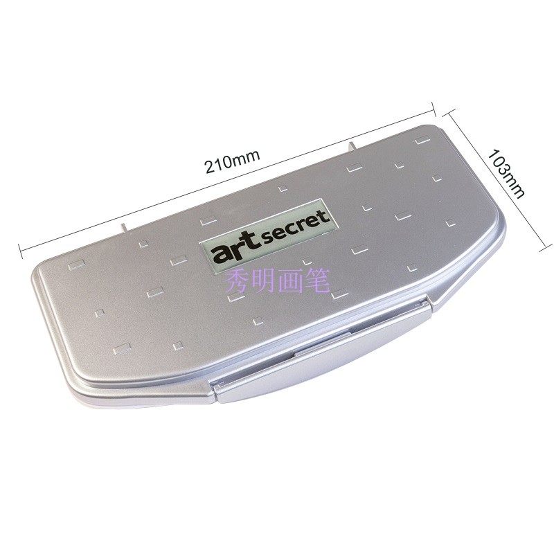 秀明16格水彩颜料调色盒折叠保湿翻盖写生颜料盒水粉调色盘调色板,文具电教/文化用品/商务用品,水粉/水彩/油画专用笔,淘宝优惠券,粉丝福利购,淘宝优惠卷