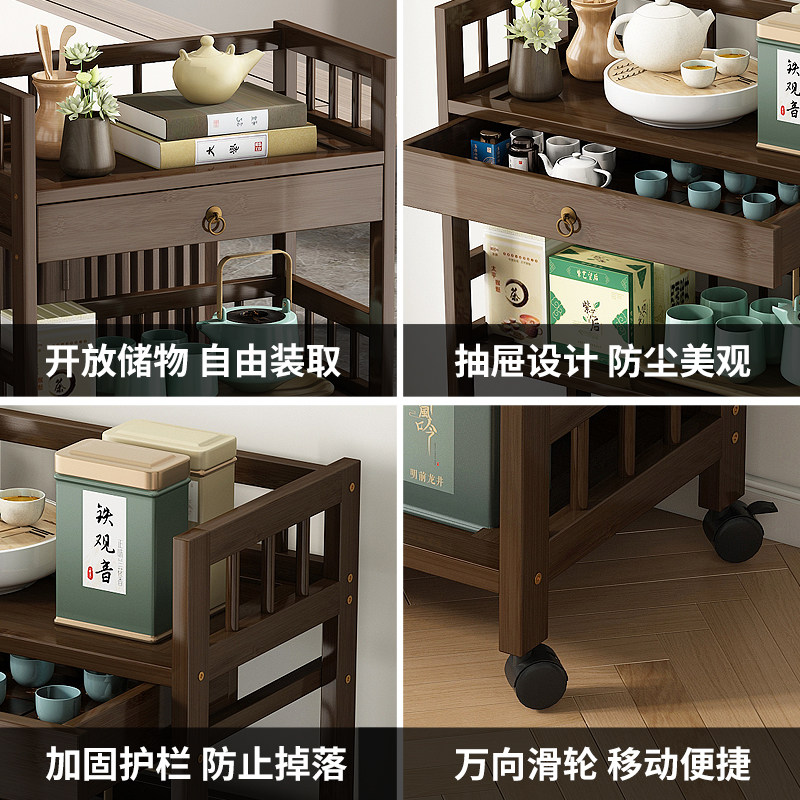 茶架子置物架客厅茶叶收纳柜实木博古架小型茶具茶叶摆放架展示柜,住宅家具,多宝格/博古架,淘宝优惠券,粉丝福利购,淘宝优惠卷