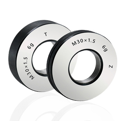 螺纹环规止通规公制螺纹规m8*1牙规6g外螺纹检规光面环规非标定制