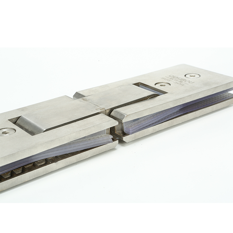 玻璃门合页180度淋浴房合页浴室夹长条形门夹高档玻璃门304不锈钢