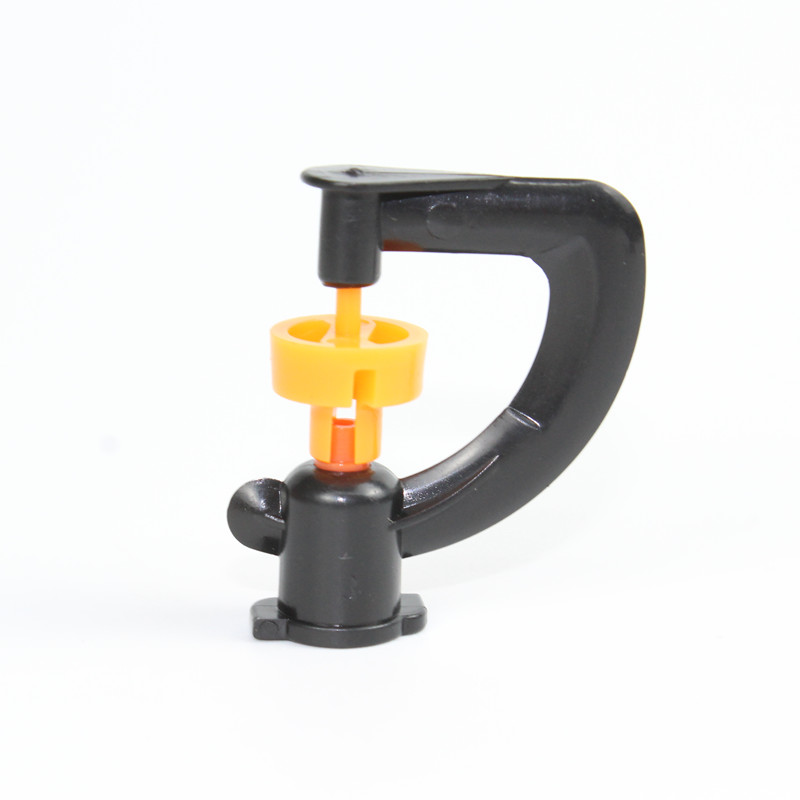 农业大棚倒挂喷头  G型小旋轮旋转微喷头折射雾化微喷头 温室微喷