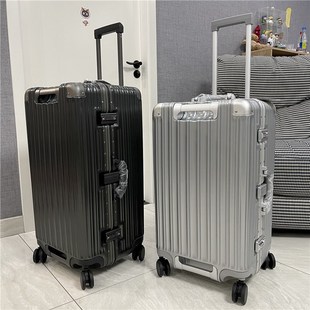 高品质加厚铝框行李箱26运动版大容量男女拉杆箱万向轮28寸旅行箱