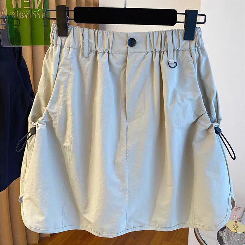 女童韩版工装裙夏季女孩短裙2024新款儿童休闲裙子小公主半身裙裤,童装/婴儿装/亲子装,半身裙,淘宝优惠券,粉丝福利购,淘宝优惠卷