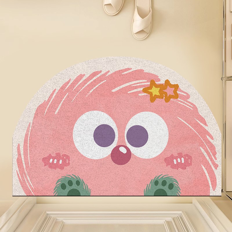 入户门丝圈地垫卡通门垫家t用玄关门口耐脏免洗地毯可裁剪免洗脚