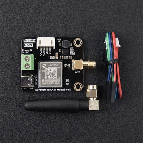 DFRobot   Gravity: Air780EU 4G CAT1通讯模组