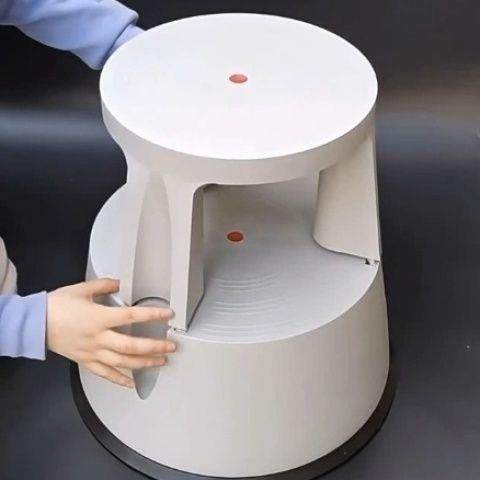 新款工作踏凳图书馆书踏二步踏台商超理货凳洗车梯凳贵承重150kg