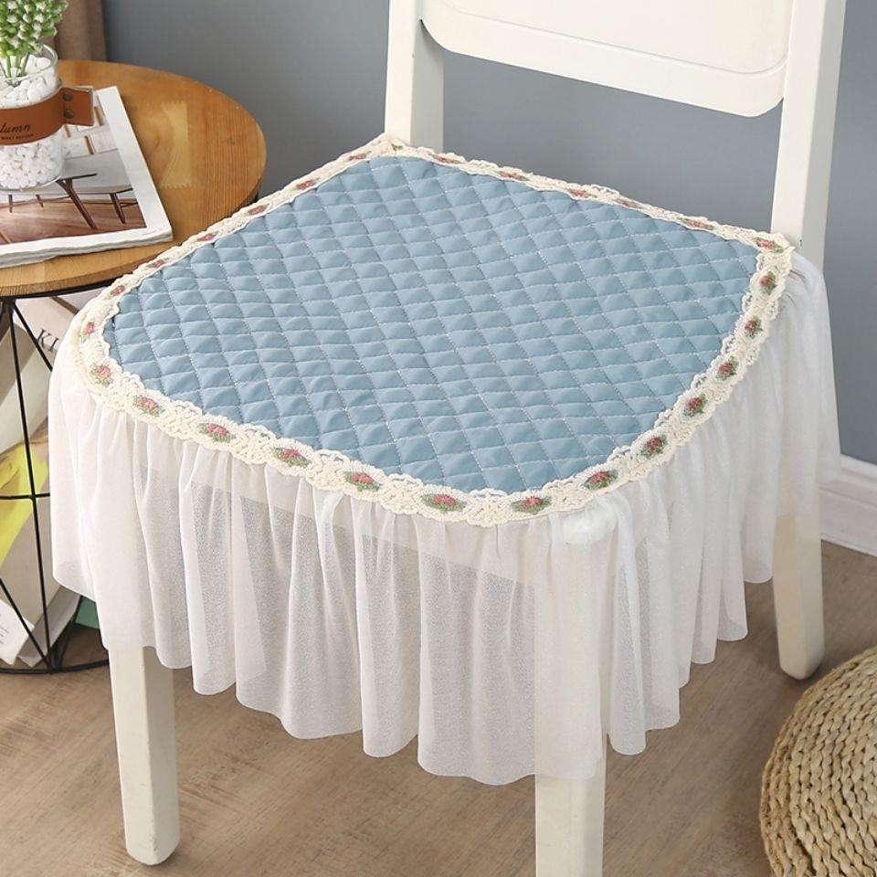 椅子单垫餐桌椅子简约现代防滑坐垫布艺梳妆台四方凳子垫四季新款