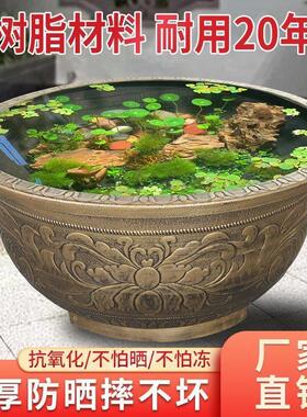特大号花盆加厚树脂盆景铁树盆托盘庭院果树盆阳台种菜盆特价清仓