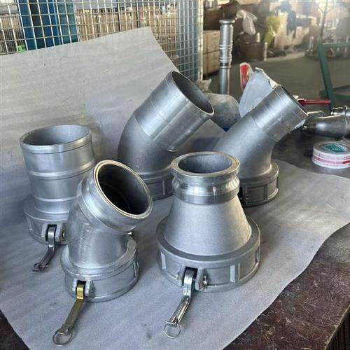 吸污车配件接头不锈钢快装卡扣式快速连接器排污管路软管对接弯头
