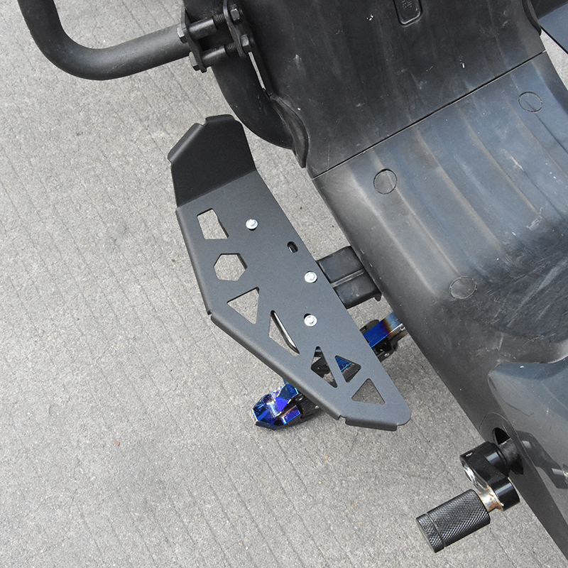 适用小牛电动车U+B UQI U1CD US加厚加大改装配件前脚踏板踩脚板