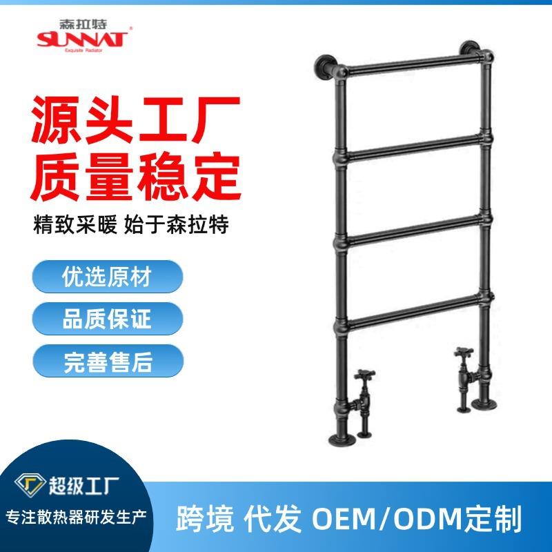 水暖毛巾架SUN-TR19碳钢浴巾架出口卫生间毛巾烘干架