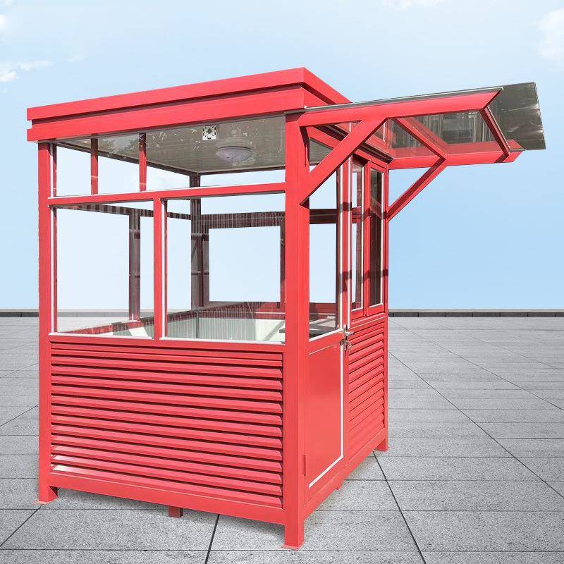Export stainless steel bulletproof guard booth