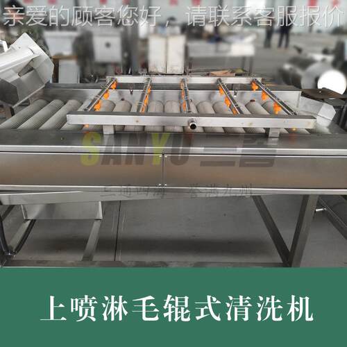 疆61063大枣清新洗多机 型号大枣清洗干风流水线 清洗机