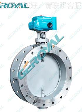 GER226OYAL精欧 电动负载通阀蝶阀 电低动风风阀 烟气蝶阀门厂家