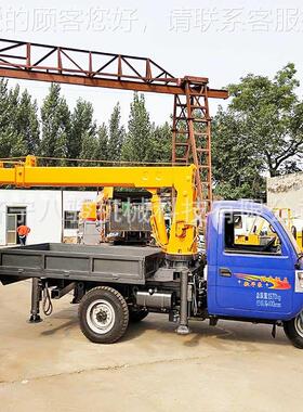 延安制BKU长货箱三轮随车吊备 宝鸡加三马车随车吊 渭南三轮自吊