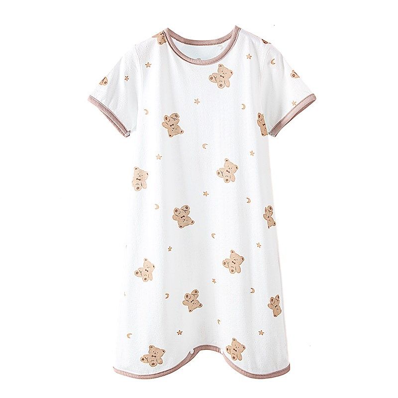 儿童睡裙夏季薄款竹棉男童睡袍护肚宝宝睡衣女背心连体家居空调服,童装/婴儿装/亲子装,家居裙/睡裙,淘宝优惠券,粉丝福利购,淘宝优惠卷