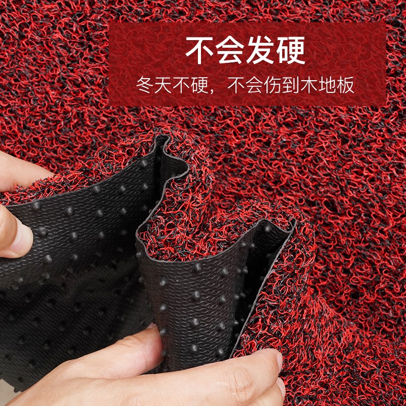 入门户大门口外丝圈地垫加厚特厚走廊过道门前超厚耐脏地毯可裁剪