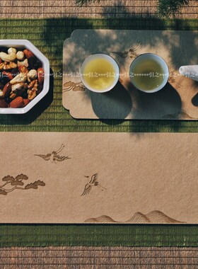 引之毛毡杯垫茶垫茶托养壶垫功夫茶具配件防磕吸水隔热垫壶承茶席