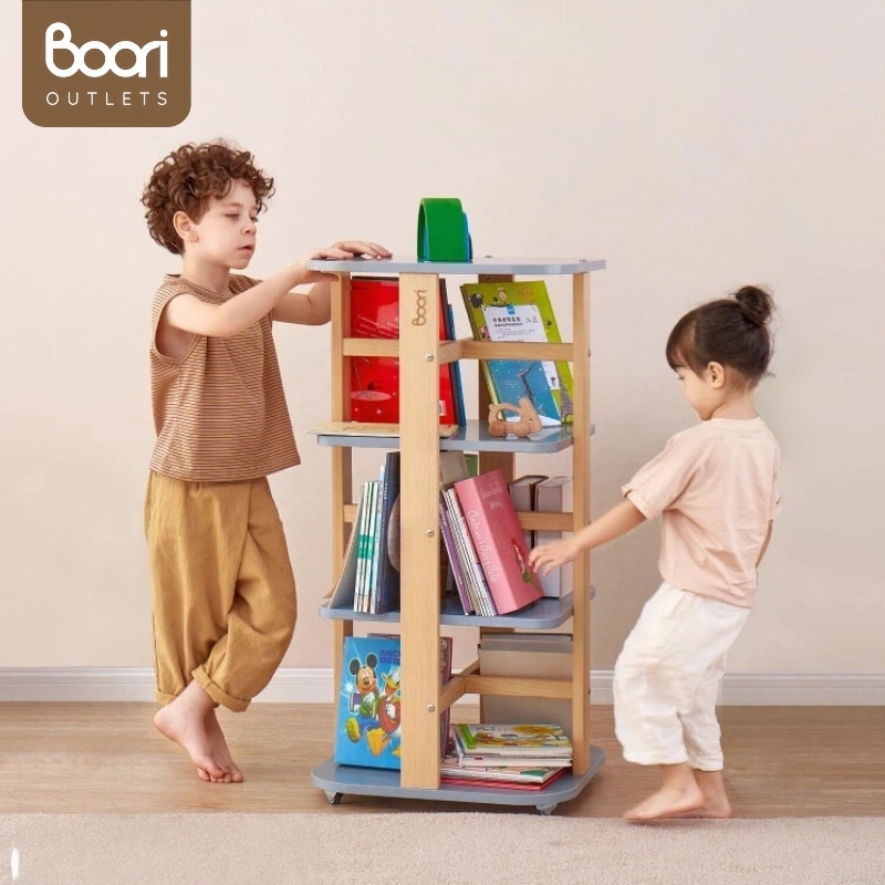 Boori绘本架落地置物架儿童书架