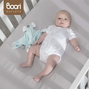 Boori澳洲婴童全棉床笠儿童床单婴儿床护垫幼儿床上用品