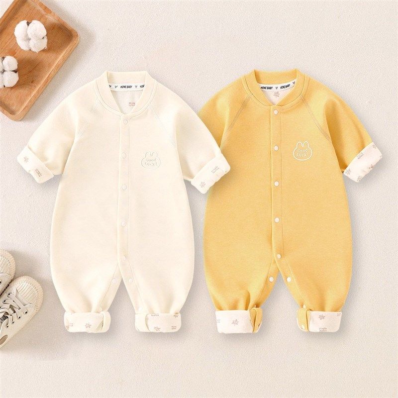 【两件装】婴儿连体衣温感长袖春秋衣服秋装宝宝超萌洋气外出哈衣,童装/婴儿装/亲子装,家居服连体衣,淘宝优惠券,粉丝福利购,淘宝优惠卷