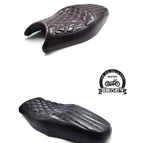 适用赛科龙RE250复古座垫 SR250-5改装驼峰坐垫 双人座椅座包鞍座