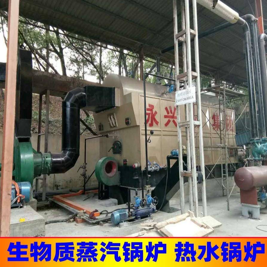 供应6吨卧式燃煤蒸汽锅炉使用成本报价链条生物质蒸汽锅炉