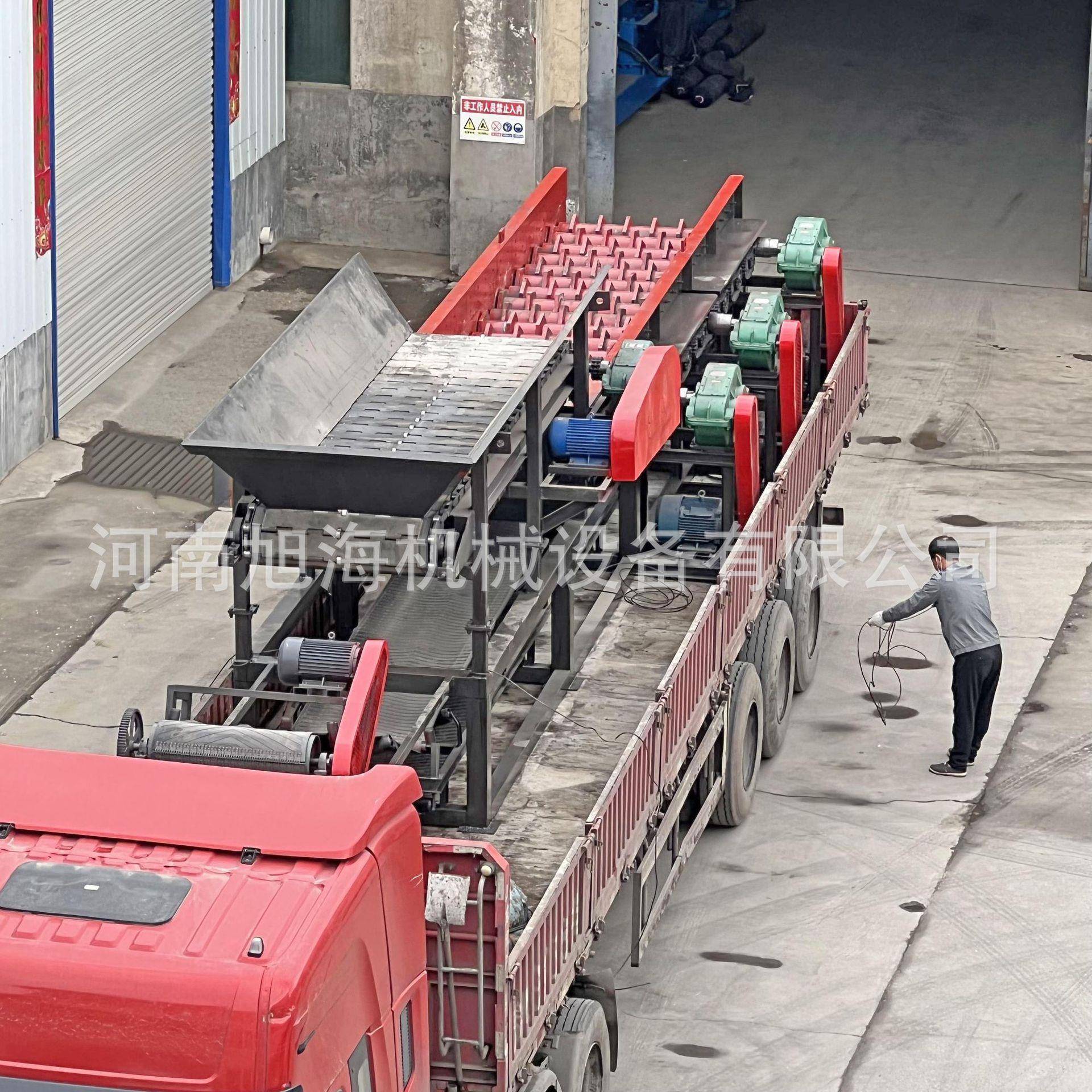 新型泥石分离机移动式多级联动滚轴筛锰钢材质圆盘滚动筛石头设备