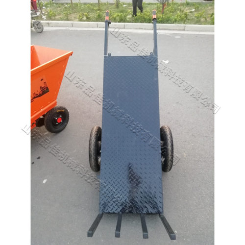 小型板砖运输设备电动式装窑出窑手推车窑厂三轮运输板砖车