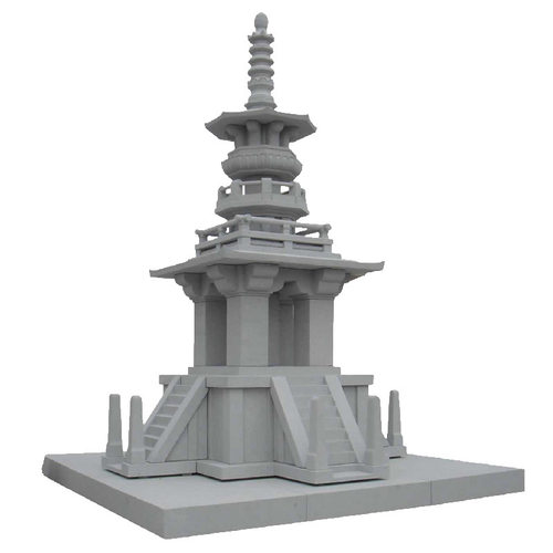 寺院石雕舍利塔佛塔雕刻塔高度2米细腻圆滑加工工期准