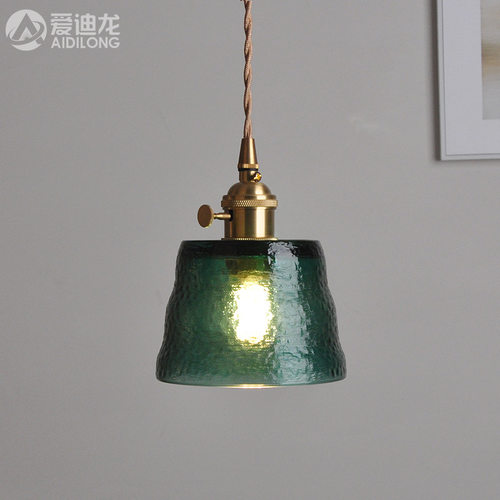 北欧风餐厅吊灯丹麦极简吧台餐桌磨砂玻璃灯具创意卧室床头小吊灯