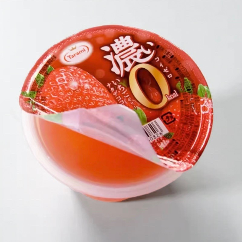 tarami零卡浓厚香浓果冻日本原装0卡0热量零食草莓葡萄芒果代餐