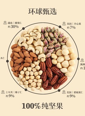 Newleaf每日坚果25g独立包装纯坚果原味混合果仁休闲零食孕妇健身