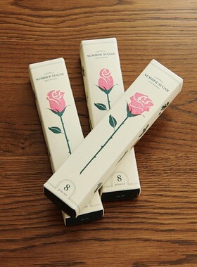 现货情人节礼物日本INS网红表参道NUMBER SUGAR数字焦糖牛奶糖