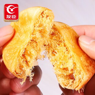 友臣肉松饼整箱2.5kg礼盒装孕妇老人解饿即食品送礼糕点早餐面包