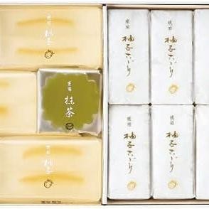 日式甜点 永乐屋 琥珀柚子 6袋 12本 礼盒 和菓子 京菓子 琥珀糖