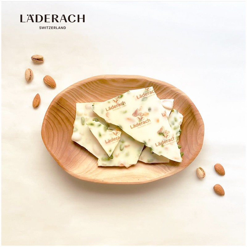 Laderach莱德拉混合坚果白巧克散装瑞士进口纯可可脂（代可可脂）