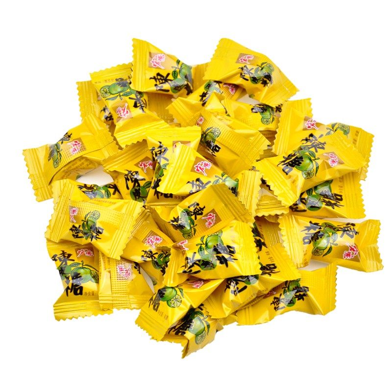 宏源陈皮糖355g陈皮硬糖酸甜水果糖果喜糖前台招待用糖休闲 零食