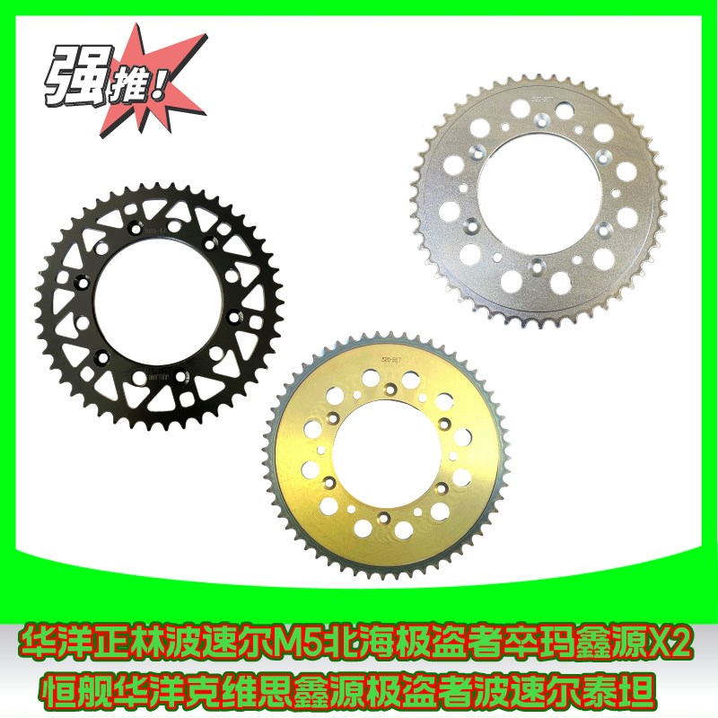 适用华洋T4正林波速尔M5北海极盗者鑫源X2恒舰华洋克维思泰坦牙盘