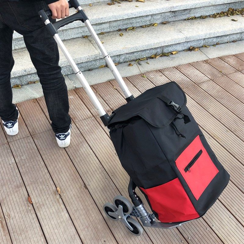 爬楼手拉车折叠搬运拖车便携行李车家用购物买菜手推车拉货拉杆车